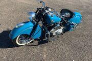Picture 3 - 1946 Indian Chief, color seafood blue motorbike