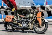 Picture 5 - 1940 Indian 340B Military Chief motorbike