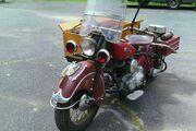 Picture 2 - 1946 Indian Chief, color Red motorbike