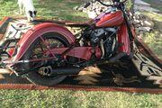 Picture 3 - 1939 Indian Chief, color Burgundy motorbike