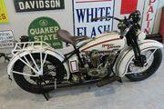 Picture 8 - 1928 Harley-Davidson JD, in White motorbike