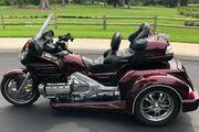 Picture 6 - 2008 Honda Gold Wing, color Cabernet Red motorbike