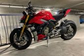 2020 Ducati Streetfighter V4S, colour Red for sale