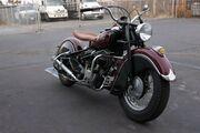 Picture 4 - 1947 Indian in Black motorbike