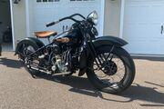 Picture 8 - 1939 Harley-Davidson OHV Experimental Prototype, in Black motorbike