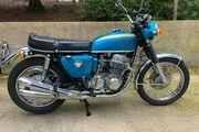 Picture 2 - 1969 Honda CB, color Blue motorbike