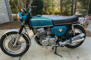 Picture 5 - 1969 Honda CB, color Blue motorbike