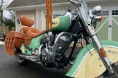 2017 Indian Chief Vintage Willow Green/Ivory Cream for sale