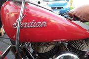 Picture 8 - 1950 Indian Chief, color Red motorbike