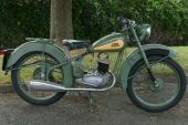 BSA Bantam D1 125cc. 1950. 9,935 Miles. Rare Early Unrestored Sound Example for sale