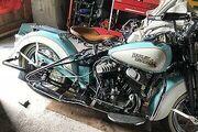 Picture 4 - Harley-Davidson 1948 WL motorbike