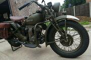 Picture 2 - Indian 741B Scout military livery restored V5 present motorbike