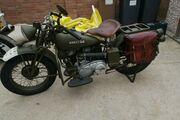 Picture 5 - Indian 741B Scout military livery restored V5 present motorbike