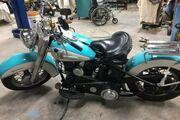 Picture 3 - 1950 Harley-Davidson Other, Blue color motorbike