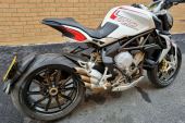 2014 MV AGUSTA Dragster 800cc FSH Hpi clear Quick shifter Pearl White 7k miles for sale