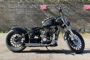 Picture 4 - AJS Bobber 125cc - Black - Hard-Tail - 700 Miles, Awesome Full-Size Custom motorbike