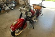 Picture 2 - 1951 Indian Chief in red motorbike