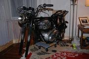 Picture 7 - 1970 BSA Thunderbolt, in red motorbike
