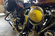 Picture 5 - 1949 Harley-Davidson, Burgundy motorbike