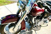 Picture 7 - 1949 Harley-Davidson, Burgundy motorbike