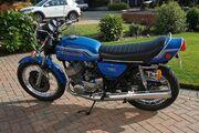 Picture 7 - Kawasaki H2 750 Triple, Blue motorbike