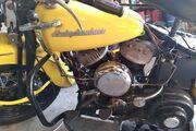 Picture 3 - 1954 Harley-Davidson motorbike