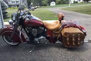 Picture 2 - 2014 Indian Chief vintage, red motorbike