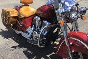 Picture 6 - 2014 Indian Chief vintage, red motorbike