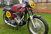 Norton model 50 Cafe Racer manx style featherbed barn find vintage motorbike for sale