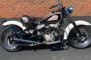 Picture 5 - 1946 Indian Chief motorcycle model 74 motorbike