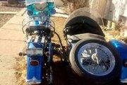 Picture 4 - 1961 Harley-Davidson Other, Blue motorbike
