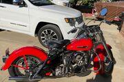 Picture 3 - 1950 Harley-Davidson Other, Red motorbike