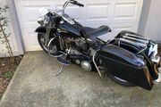 Picture 2 - 1958 Harley-Davidson Other, Black motorbike