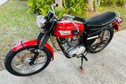 Picture 3 - 1969 Triumph Trophy, Red motorbike