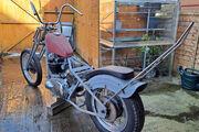 Picture 2 - 1958 Ariel Huntmaster / BSA A10 Chopper motorbike project with Norton 16H Girder motorbike