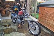 Picture 4 - 1958 Ariel Huntmaster / BSA A10 Chopper motorbike project with Norton 16H Girder motorbike