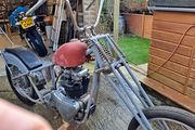 Picture 5 - 1958 Ariel Huntmaster / BSA A10 Chopper motorbike project with Norton 16H Girder motorbike