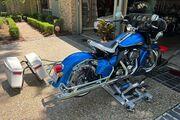 Picture 5 - 2021 Harley-Davidson Touring, Hi-Fi Blue, Black Denim & Birch White motorbike