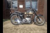 Triumph T110 Barn Find Restoration Project Steve McQueen Tribute Bike Bonneville