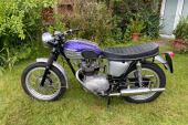 Triumph 5TA 1959 reg. 897 GT X T100 for sale