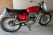 Picture 4 - 1967 BSA Hornet, Red motorbike