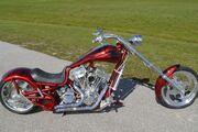 Picture 8 - 2006 Bourget Python 330 rear tire, chopper minty condition, 1 owner motorbike