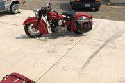 Picture 5 - 1947 Indian Chief, Red for sale motorbike