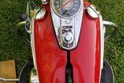 Picture 3 - 1947 Harley-Davidson Street, Red motorbike
