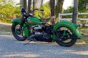 Picture 7 - 1938 Harley-Davidson Other, Green motorbike