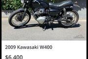 Picture 8 - Kawasaki W400 Motorcycle motorbike