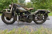 Picture 2 - 1942 Harley-Davidson WLA, Green motorbike