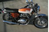 BSA A65 LIGHTING 650cc 1971 Very LOW Miles White ORANGE for sale