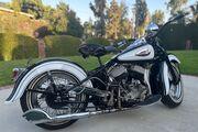 Picture 4 - 1942 Harley-Davidson WLA, Black motorbike