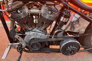 Picture 6 - 1948 Harley-Davidson Panhead, Black motorbike